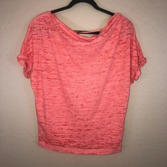 Free People We the Free Astrid tee Size S Red Lotus - Picture 2 of 6